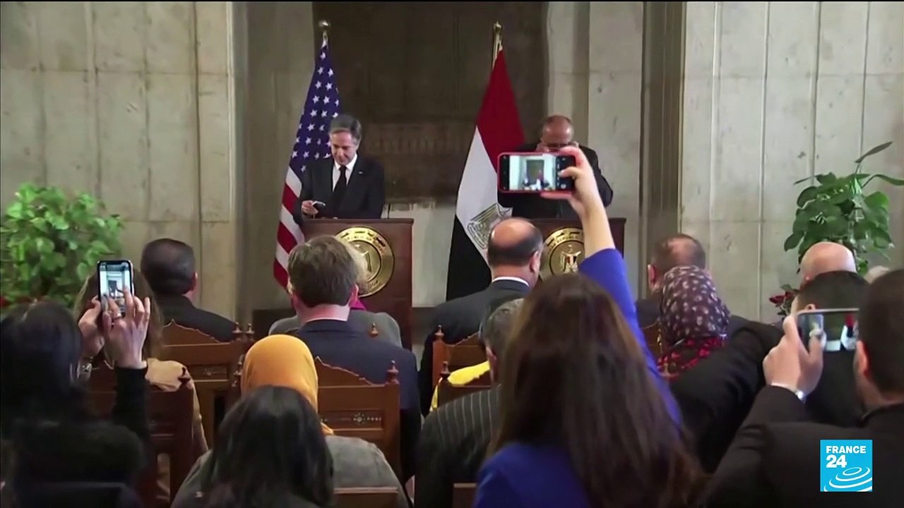 Blinken urges Israel-Palestinian calm as violence soars