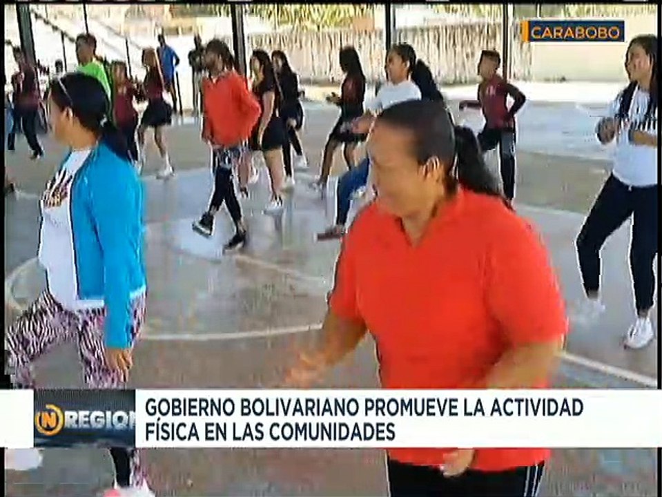 Programa Venezuela Activa promueve el deporte en 14 municipios del estado Carabobo