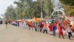 sidhi: ABVP took out a grand procession in the city