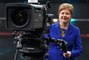 First Minister, Nicola Sturgeon, pays a visit to BBC Studioworks in Glasgow