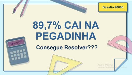 Desafio de Matemática e Raciocínio Lógico: Você Consegue Resolver? 🧠