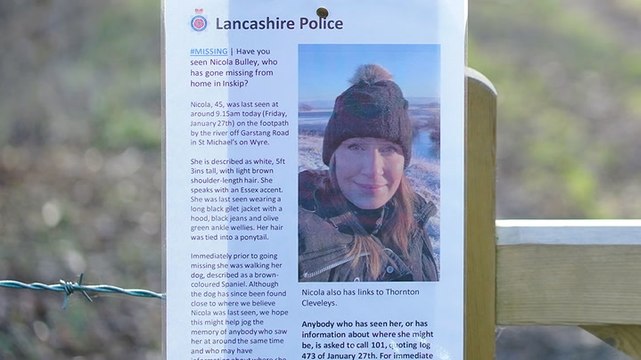 Nicola Bulley: Police 'extremely concerned' for dog walker missing for three days