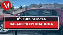 Detienen a 3 jóvenes por realizar detonaciones de arma de fuego en Saltillo, Coahuila