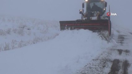 Muş'ta kar kaplanları sahaya indi