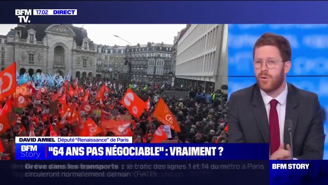 David Amiel: Dans tous les scénarios, dans les 25 prochaines années, le régime des retraites est en déficit