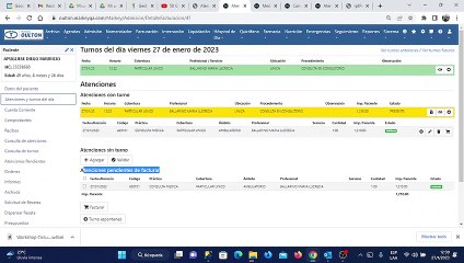 Control de Prestaciones y Configuración de Comprobantes - Oulton - Enero 2023