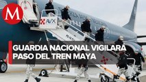 Guardia Nacional vigilará el Tren Maya con helicópteros y drones