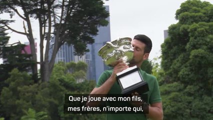 Open d'Australie - Djokovic : "J'ai encore ce feu intérieur qui brûle de passion pour le jeu"