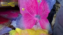 Carnevale, a Roma sequestrati 12 milioni di articoli non sicuri