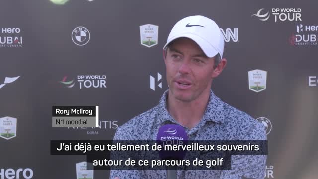Dubai Desert Classic - Rory McIlroy : Mon meilleur jeu court depuis longtemps