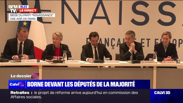 Retraites: Élisabeth Borne va s'exprimer devant le bureau exécutif de Renaissance