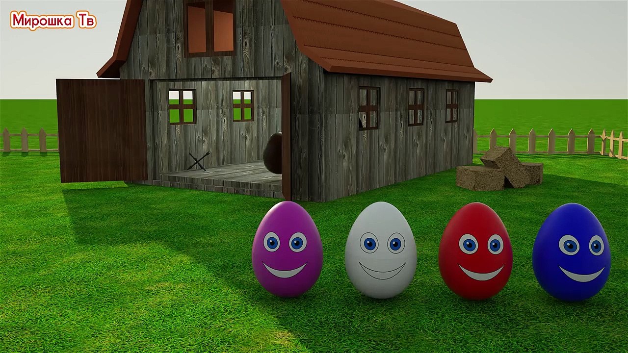 Learning Colors Colorful Eggs on a Farm video Dailymotion