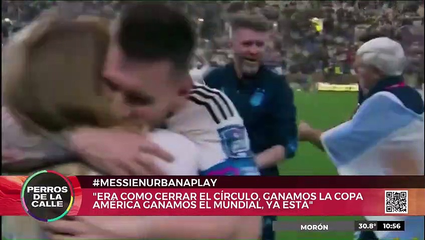Messi dice que le "hubiese gustado" recibir la copa de manos de Maradona