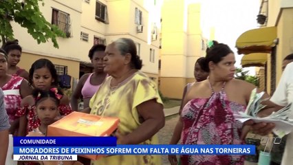 Moradores de Peixinhos sofrem com falta de água nas torneiras