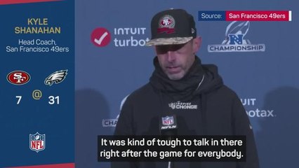 Shanahan proud of 49ers after QB heartbreak