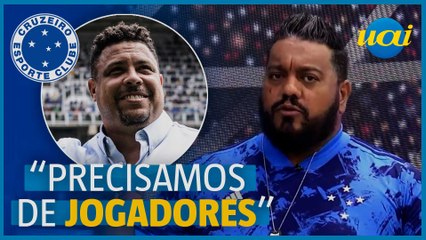 Hugão cobra Ronaldo por mais contratações
