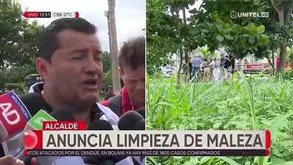 Alcalde Jhonny Fernández habla de la fumigación y limpieza en Santa Cruz