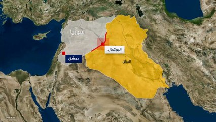 قصف بطائرات داخل الأراضي السورية لقوافل شاحنات قادمة من العراق