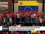 Primer. Vcpdte. del PSUV: La juventud revolucionaria se ha convertido en la verdadera voz del pueblo