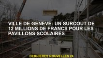 Ville de Genève: un coût supplémentaire de 12 millions de francs pour les pavillons scolaires
