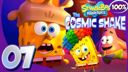 SpongeBob SquarePants: The Cosmic Shake 100% Walkthrough Part 7 (PS4)