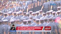 PNP Chief Azurin: 3 police generals at 7 colonels, hindi pa nagsusumite ng courtesy resignation | UB