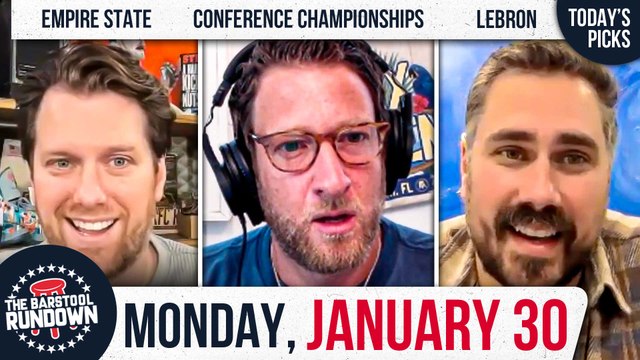 Mahomes Is Officially Chasing Brady | Barstool Rundown - January 30, 2023