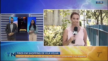 Homem é preso ao atirar em shopping no ES