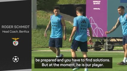 'For the moment, he is our player' - Benfica's Schmidt on Enzo Fernández