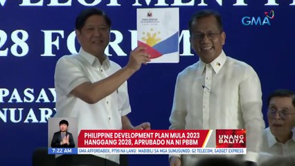 Philippine Development Plan mula 2023 hanggang 2028, aprubado na ni PBBM | UB