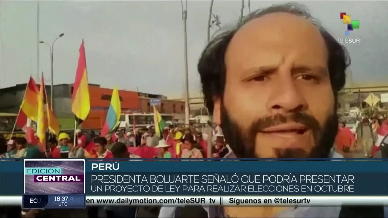 Perú: Pleno del Congreso aprueba consideración para debatir adelanto de elecciones