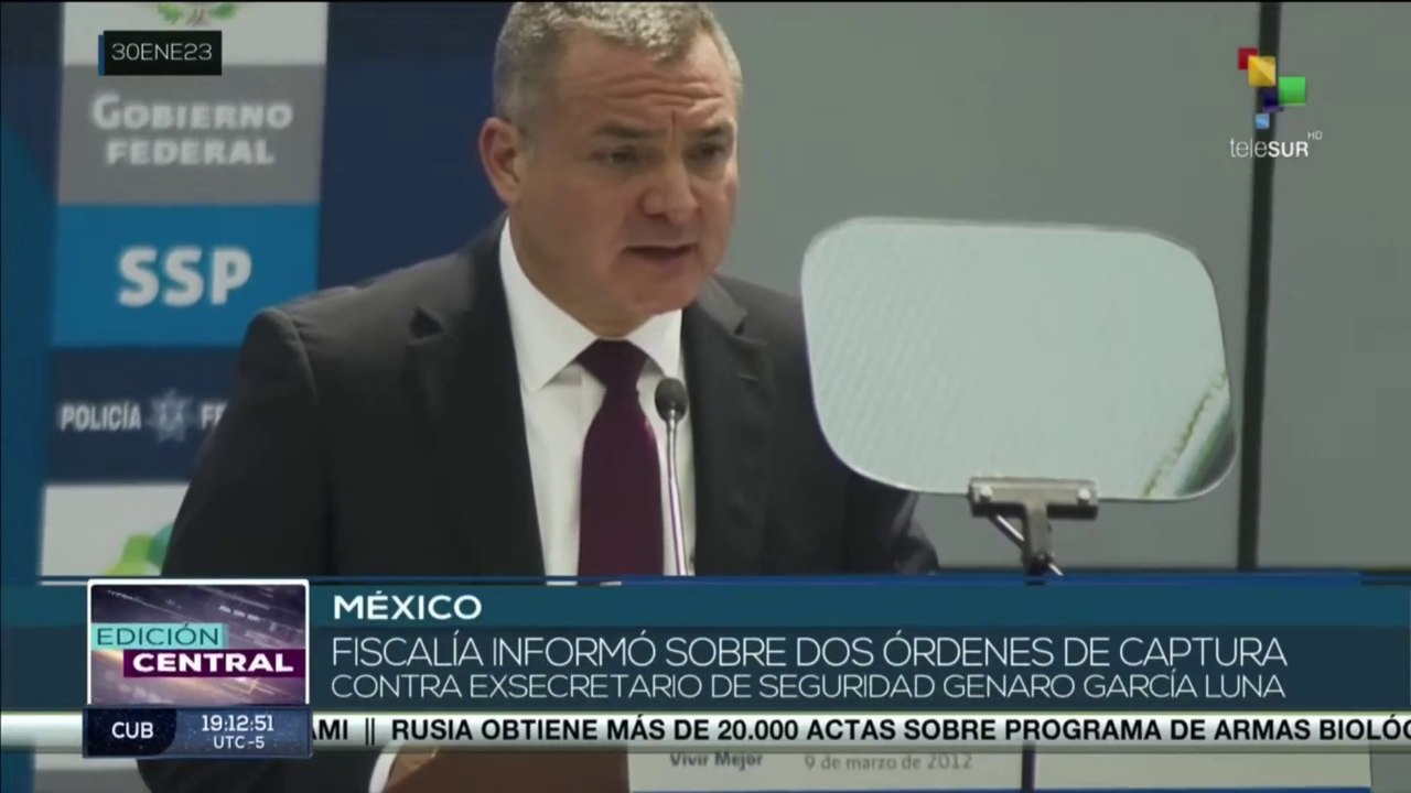 México: Fiscalía General cuenta con dos órdenes de aprehensión contra García Luna