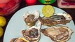#receta de #cocina #ostiones #ostras #molusco #mar #playa #marisco #fresco #limon #sal #salsa #chile