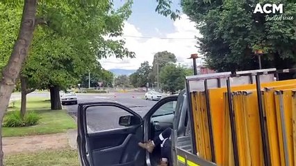 Burst pipe on Bentinck Street | Western Advocate | 31/01/2023