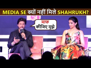 Shahrukh Khan Reacts On Why He Did Not Meet Media before Pathaan Release