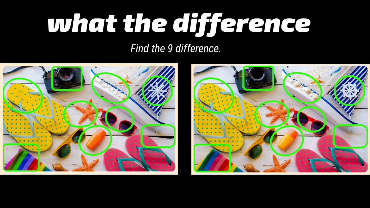 Spot the differences | find differences