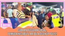 Cubaan Rusuhan Gagal, Penyokong Ultras Cabut Lari Bila Kena Cekup Polis!