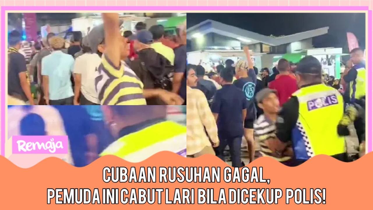 Cubaan Rusuhan Gagal, Penyokong Ultras Cabut Lari Bila Kena Cekup Polis!
