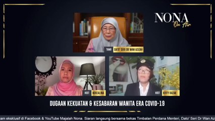 Pesanan Dato Seri Dr Wan Azizah Untuk Para Wanita Dalam Situasi Pandemik.
