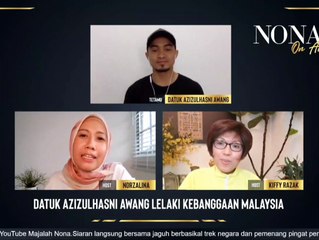 Terapi Cara Atlet Negara, Datuk Azizul Hasni Awang, Pocket Rocket Man!  NONA ON AIR