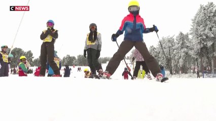 Font-Romeu : la neige artificielle sauve la station