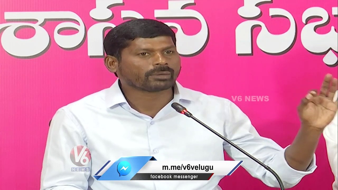 BRS MLA Guvvala Balaraju Fire On BSP RS Praveen Kumar And BJP _  V6 News (1)