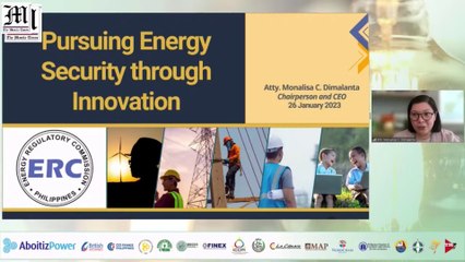 Building energy security through innovation: Monalisa Dimalanta