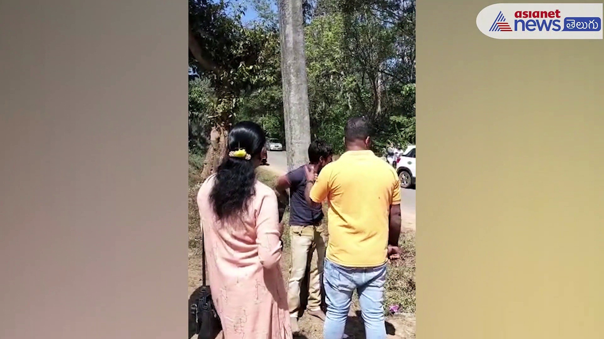 చిక్కమంగళూరులో దారుణం... యువకున్ని స్తంభానికి కట్టేసి కొట్టిన బజరంగదళ్ కార్యకర్తలు