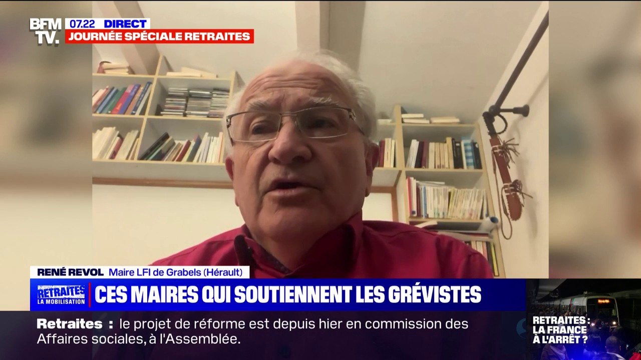 Réforme des retraites: ce maire soutient les grévistes en créant une caisse de grève solidaire et participative