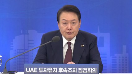 尹 "300억 달러 투자에 화답하는 혁신적 파트너십 발굴" / YTN