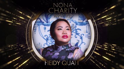Nona Charity Award  Sumbangan HEIDY QUAH Dapat Pengiktirafan Dunia Termasuk Dari Ratu Elizabeth II