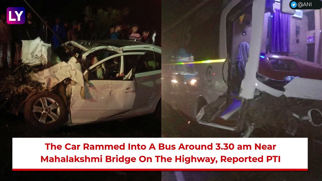 Maharashtra Road Accident: 4 Killed As Car Rams Into Bus On The Mumbai-Ahmedabad Highway In Palghar