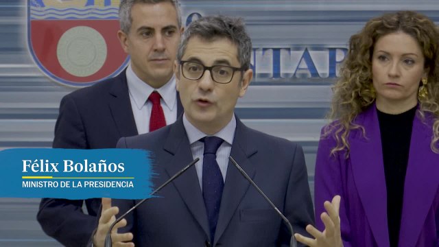 Félix Bolaños: El consentimiento estará en el centro de la futura reforma de la ley del sí es sí