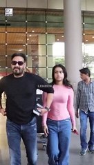 Ajay Devgn बेटी Nysa Devgn के साथ आए नजर